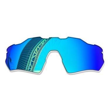Imagem de LenzProse Lentes de reposição polarizadas de 1,5 mm para óculos de sol Oakley Radar EV XS Path OJ9001, antiarranhões | Ajuste perfeito