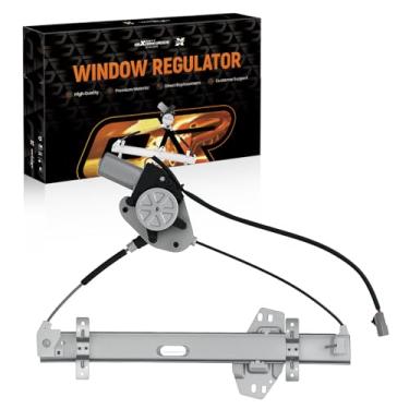 Imagem de maXpeedingrods Regulador de janela elétrica com motor para Acura MDX 2001-2006 Sport Utility traseira esquerda WR-748558-RL-VL