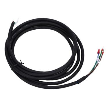Imagem de Luocute Cabo de Alimentação do Servo Motor, Fio de Silicone Retardador de Chamas, Fiação Fácil e Macia, Com Impermeabilização à Prova de óleo à Prova de álcalis, para Aplicações de