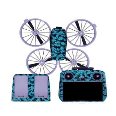 Imagem de Adesivos para DJI Flip, decalque de película de drone, conjunto de adesivos, película protetora antiarranhões para DJI Flip (9)