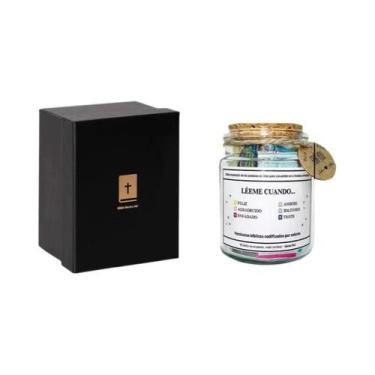 Imagem de Presente Cristão: Frases Bíblicas Em Pote Para Emoções E Sentimentos, 