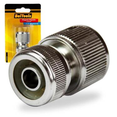 Imagem de Engate Rapido Aluminio 1/2 C/ Passagem Livre Beltools
