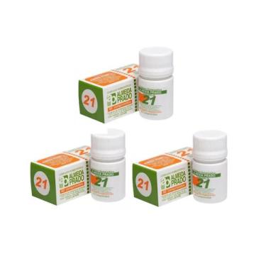 Imagem de Kit 3 Complexo N 21 - 60 Cpr - Almeida Prado