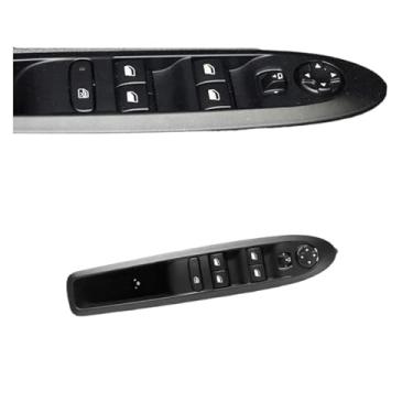 Imagem de Botão de controle do interruptor do regulador da janela elétrica esquerda 98068844zd, adequado para citroen c4l 2012-2016 lhd, interruptor mestre de elevação da janela