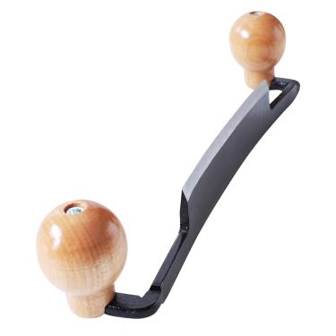 Imagem de Ferramenta de remoção de casca, ferramenta de barbear | Alça dupla para remoção de casca, ferramenta de descascamento, raspador de trinchante - Ferramenta de carpintaria raspador reto para jardim e ca