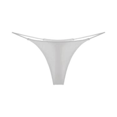 Imagem de Calcinha G String De Algodão Para Mulheres, Baixa Cintura, Sem Costura