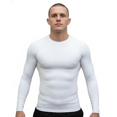 Imagem de Rashguard Manga Longa Skin Jiu Jitsu Keiko Branca P