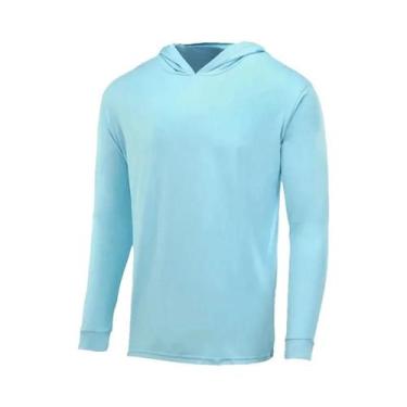 Imagem de Camisa De Pesca Masculina De Manga Longa Com Proteção UV, Respirável, 