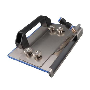 Imagem de Suporte para Moedor de ângulo, Ferramenta de Chanfro de Telha de 45 Graus Suporte para Moedor de ângulo Suporte de Moedor Ajustável de Aço Inoxidável para Corte de Pedra Cerâmica