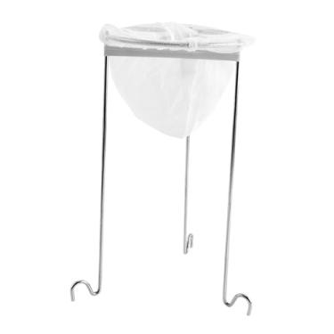 Imagem de YWJLQH Coador de Gelatina com Suporte, Utensílio de Cozinha, Peneira, Saco de Malha Reutilizável para Sopa, Leite de Soja, Queijo E Iogurte.