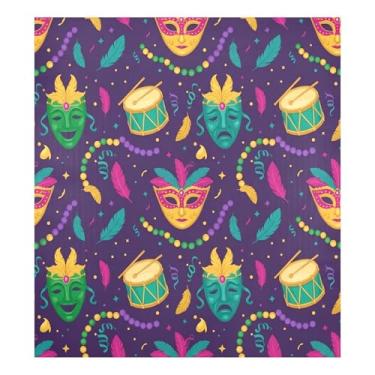 Imagem de Blueangle Máscara de carnaval para máquina de lavar louça, decoração de capa frontal para lava-louças, adesivos de eletrodomésticos, adesivos de eletrodomésticos, 58 cm C x 66 cm adesivo magnético