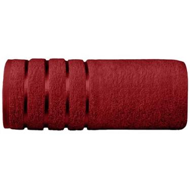 Imagem de Elegant Comfort Toalha de banho jumbo 100% algodão turco com 4 linhas de viscose - toalha de banho extra grande de qualidade de spa de hotel 89 x 187 cm ultra macia, super absorvente, secagem rápida