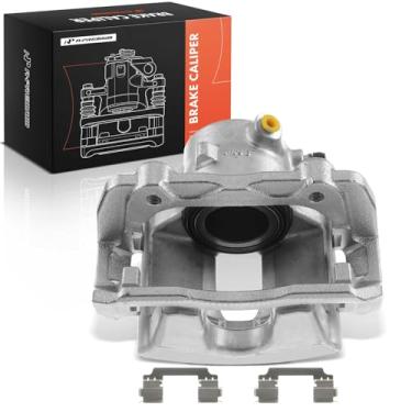 Imagem de A-Premium Conjunto de pinça de freio a disco dianteiro esquerdo do motorista com suporte compatível com modelos selecionados Mercedes-Benz - W204 C250 2012-2015, W204 C300 2008/2010-2011, R172 SLK250