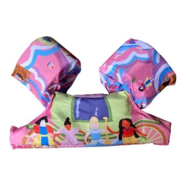 Imagem de Boia Tripla Panda Pool Mundo Mágico B1-10 A 20 Kg Colete Infantil