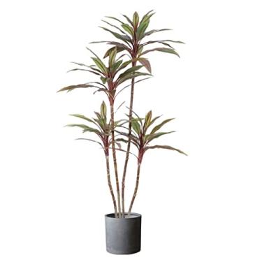 Imagem de Plantas falsas, planta artificial, estilo nórdico, árvore artificial, sala de estar, interior, simulação, planta, verde, vaso, decoração de árvore falsa, plantas artificiais, interior e exterior, 140
