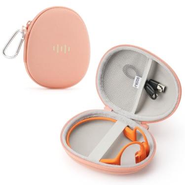 Imagem de Capa de fone de ouvido para fones de ouvido SHOKZ OpenRun Pro 2/OpenRun/OpenMove de condução óssea, bolsa de transporte rígido portátil para fones de ouvido esportivos sem fio PSIER/SUNGDOGIN/CXK