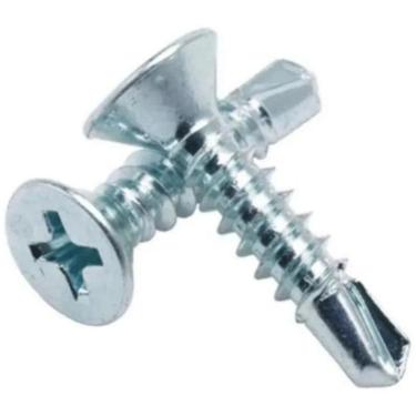 Imagem de 500 Pç Parafuso Cab Chata Phillips 4,2 X 16 Auto Atarraxante