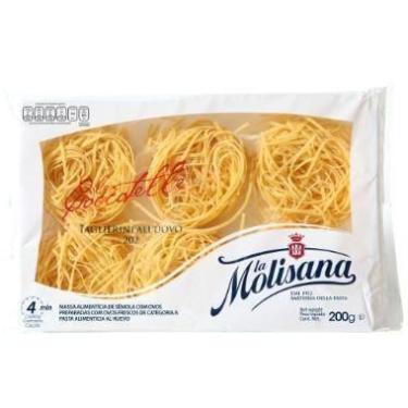 Imagem de Massa Italiana Grano Duro La Molisana Taglierini Com Ovos 200G