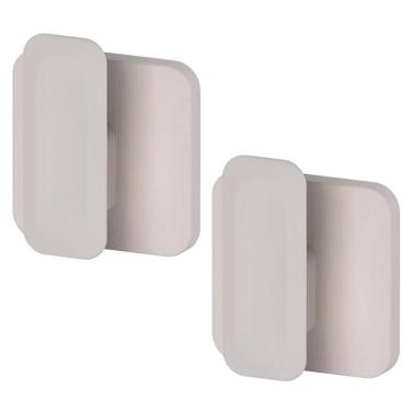 Imagem de Gancho De Parede Pendurar Toalhas Roupas Bege Ou Eleve