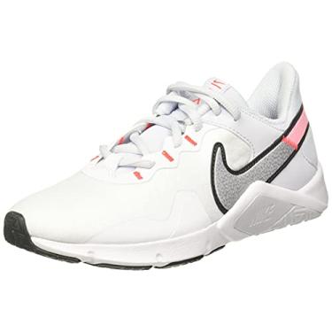 Imagem de Nike Tênis de treino feminino, Cinza futebol/cinza fumê escuro/carmesim brilhante, 38