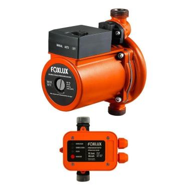 Imagem de Kit Bomba D`água Pressurizadora 110V 120W + Pressostato Foxlux