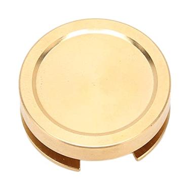 Imagem de Pilipane Suporte de equilíbrio de relógio universal estável e seguro, suporte de reparo de relógio dourado para reparos de relógios, material de latão premium para relojoeiros e iniciantes