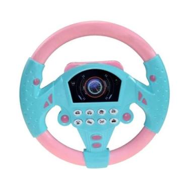 Imagem de Brinquedo De Volante Elétrico Para Crianças Com Luz E Som, Brinquedo E