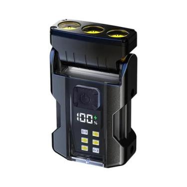 Imagem de Mini Lanterna LED Portátil Para Chaveiro Com Clipe Magnético Para Camp