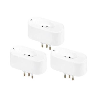 Imagem de Tomada Inteligente Wi-Fi Padrão Brasileiro 16A Tuya Google Home Alexa 