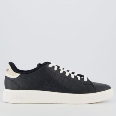 Imagem de Tênis Adidas Advantage Base 2.0 Preto e Branco, 38