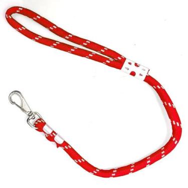 Imagem de Guia Roliça com Presilha para Cães 12mm x 0,60cm Varias Cores Reforçad