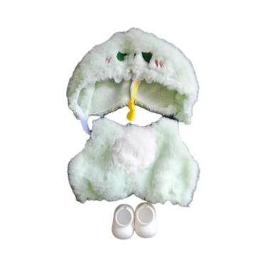 Imagem de Roupa De Boneca Labubu De 17cm: Fantasia De Capivara Para Bonecas E Bo