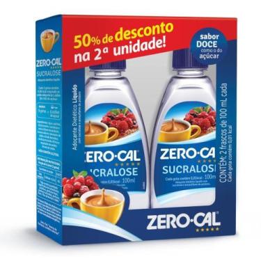 Imagem de Kit Adoçante Líquido Zero Cal Sucralose 2 unidades 100ml cada, UNICA