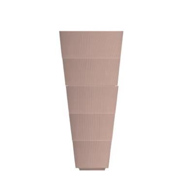 Imagem de Kit 05  Potes Empilháveis Creme Dunas Germer Porcelanas