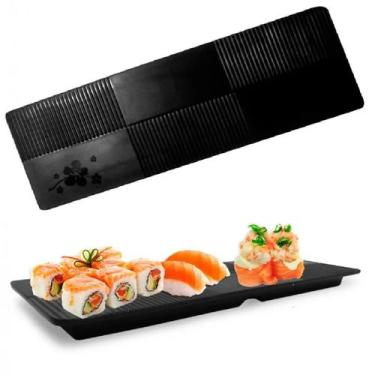 Imagem de Travessa Retangular Malamina Oriental Sushi Sashimi 33cm - Best