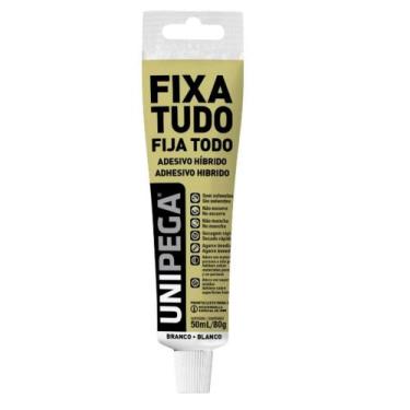 Imagem de Adesivo Fixa Tudo Branco 50ML Unipega