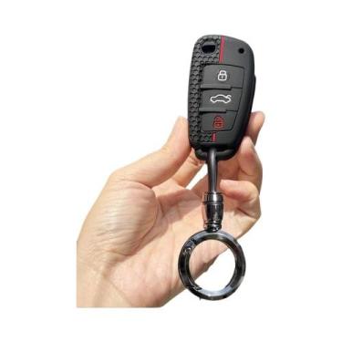 Imagem de Capa De Silicone Para Chave Remota De Carro Audi Para A6 A3 A4 A1 Q2 Q