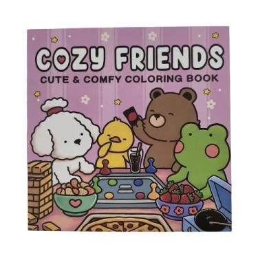 Imagem de Livro De Colorir Para Adultos: Atividades Diárias Aconchegantes E Rela