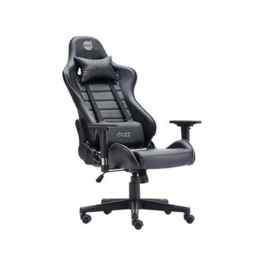 Imagem de Cadeira gamer dazz prime-x v2 preto e cinza - 62000154, Preto e Cinza
