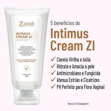 Imagem de INTIMUS CREAM ZI Creme Clareador Íntimo para Virilha, Axilas, Vulva e 
