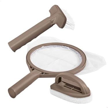Imagem de Intex, Kit com 2 peças para Manutenção e limpeza de Spa e piscina, contém 1 escova e 1 peneira