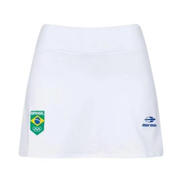 Imagem de Saia Com Shorts Feminina Time Brasil Mormaii-Feminino