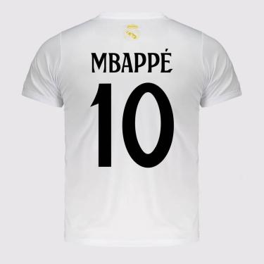 Imagem de Camisa Real Madrid Soft Juvenil  10 Mbappé-Unissex