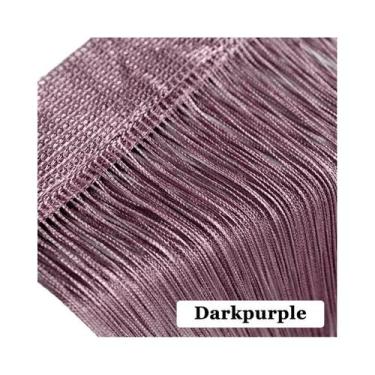 Imagem de Cortina De Fios Grande 100CM X 200CM Com Franjas Para Sala De Estar, P