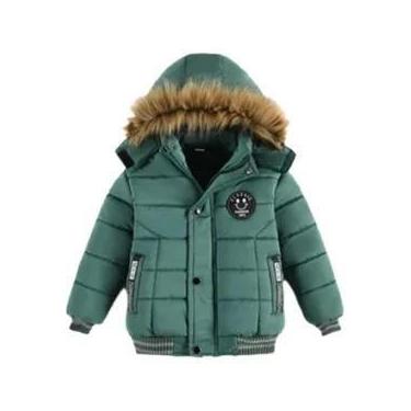 Imagem de Jaqueta Com Capuz Para Meninos, Outono Inverno, Casaco Quente Para Beb