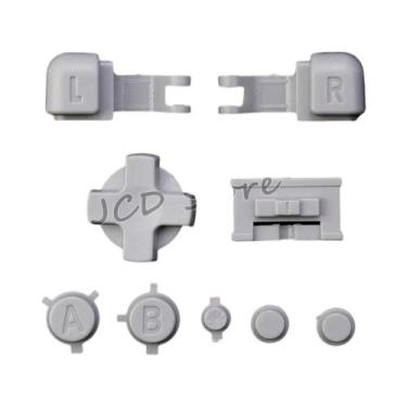 Imagem de Conjunto Completo De Botões Plásticos Para Gameboy GBA SP JCD a B L R 