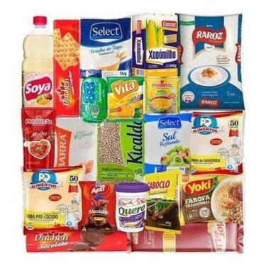 Imagem de Cesta Básica 20 Itens Produtos De Qualidade Doação Social - Higipack