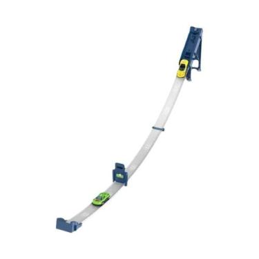 Imagem de Carrinho De Corrida Infantil Com Catapulta, Brinquedo De Pista, Carro 