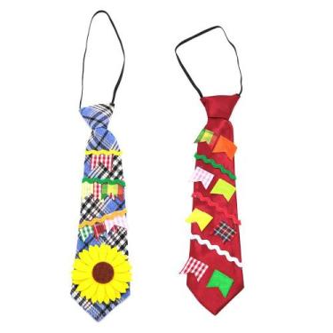 Imagem de Gravata Infantil Arraiá 28cm Playfun - Item Sortido, Unica