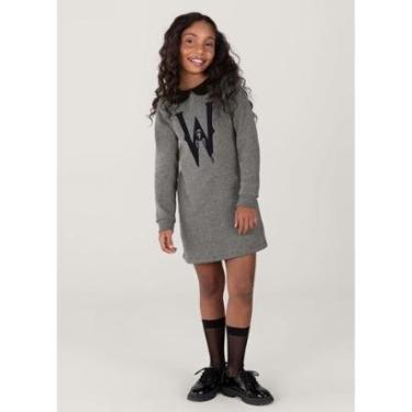 Imagem de Vestido Wandinha Infantil Menina Brandili-Feminino